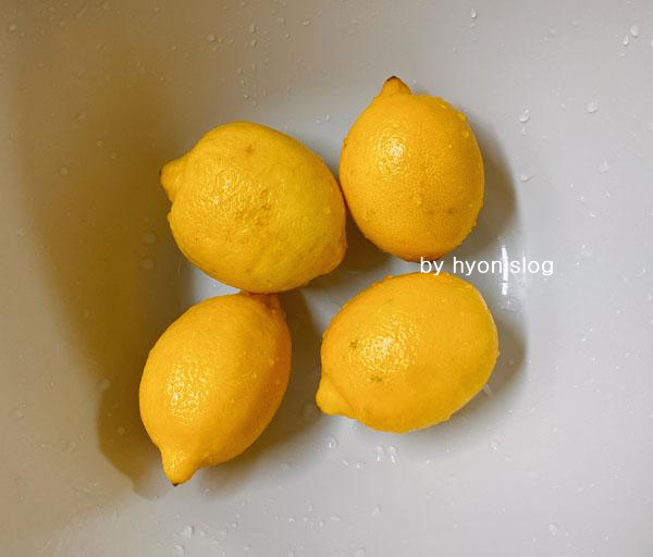 레몬청 만들기(먹는법, 보관법, 효능, 숙성기간)