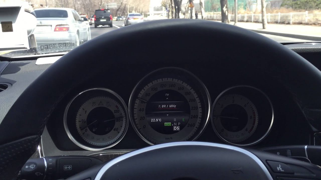 Mercedes-Benz E220 Cdi Eco Stop&Go - 벤츠 E220 Cdi 스탑앤고 (Isg) 영상 - Youtube